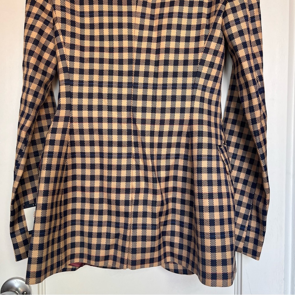 Tommy Hilfiger Prep Check Boyfriend Fit Blazer - Picture 9 of 9
